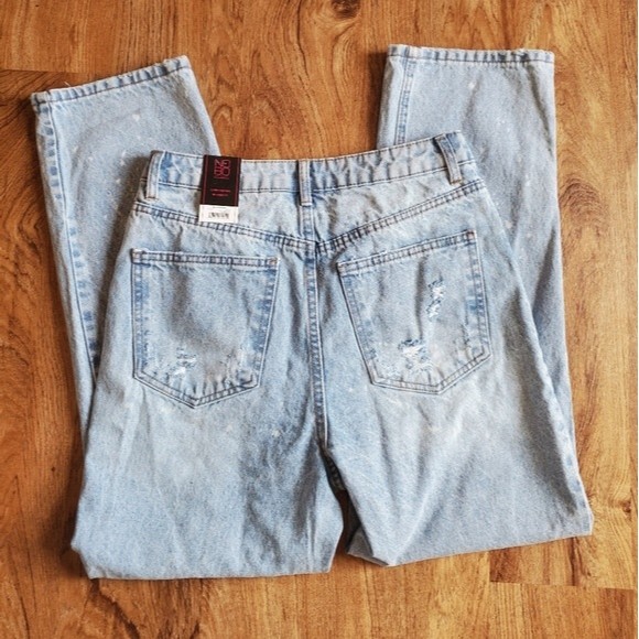 NWT No Boundaries Lightwash Super High-Rise Jeans - Picture 8 of 16
